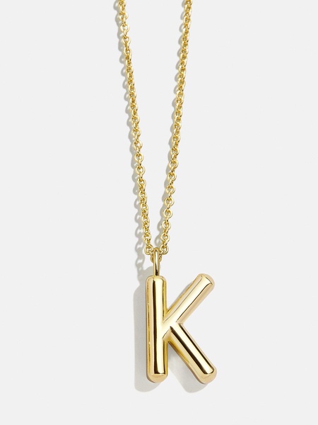 Classic Custom Gold Initial Necklace
