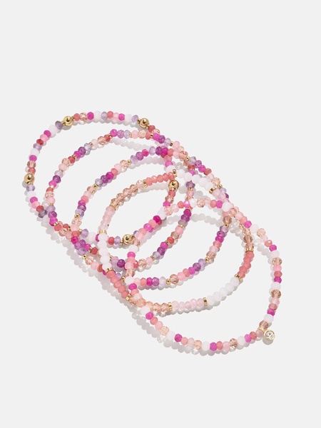 Indya Semi-Precious Layered Bracelet Set