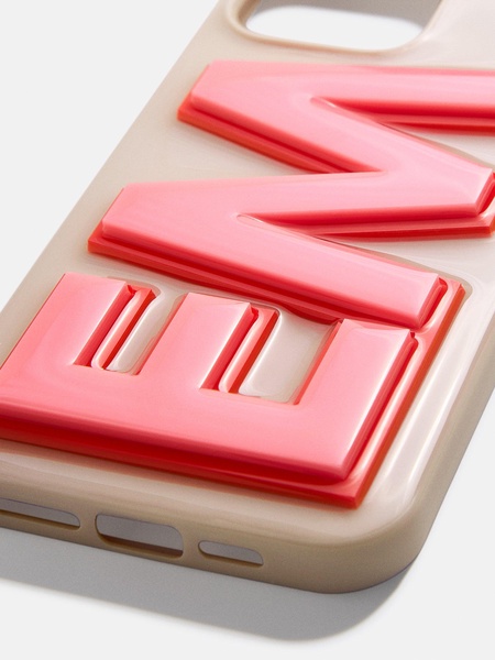 Block Font Custom iPhone Case