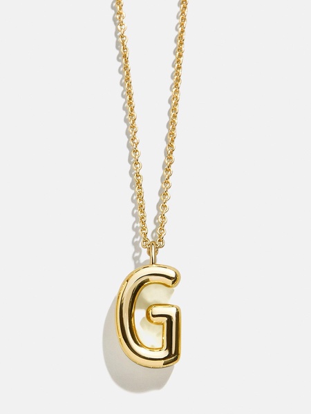 Classic Custom 18K Gold Initial Necklace