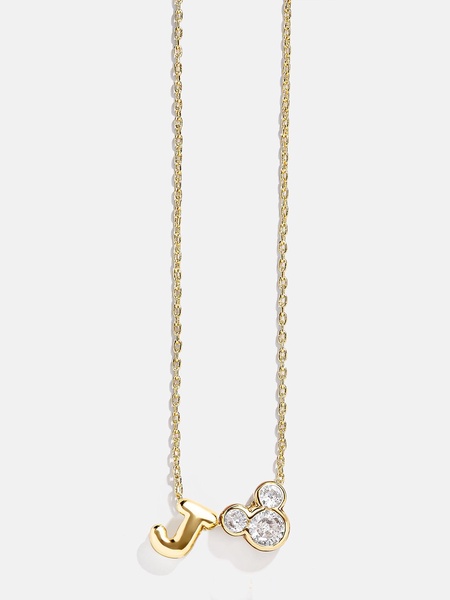 Disney Mickey Mouse Initial Necklace