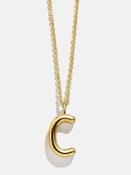 Classic Custom Gold Initial Necklace