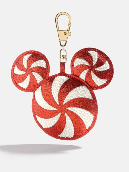Disney Mickey Mouse Candy Cane Puff Bag Charm
