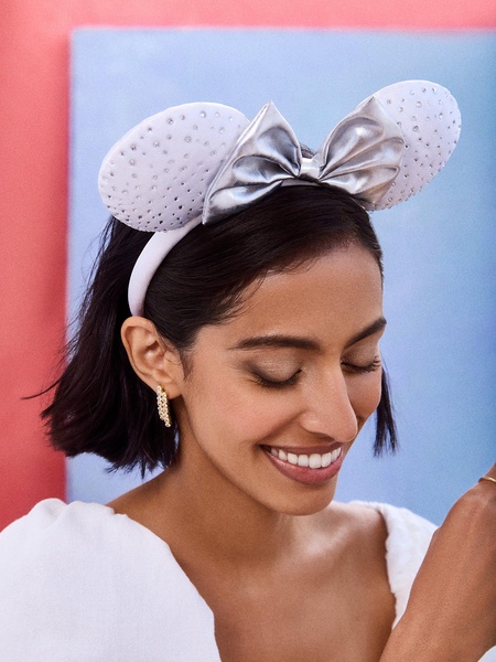 Minnie Mouse Disney White Ears Headband