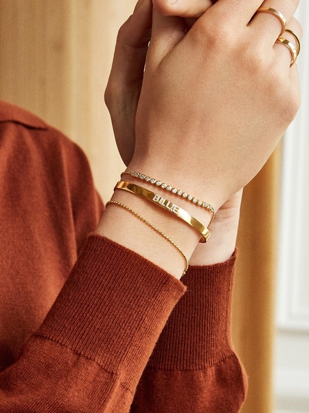 Sophie 18K Gold Tennis Bracelet