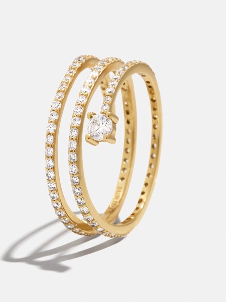 18K Gold Celine Ring
