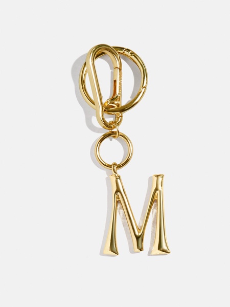 Initial Enamel Bag Charm