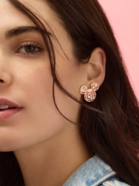Disney Mickey Mouse Valentine's Day Earrings