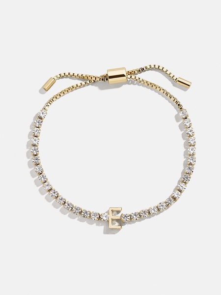 Lyanna Initial Tennis Bracelet