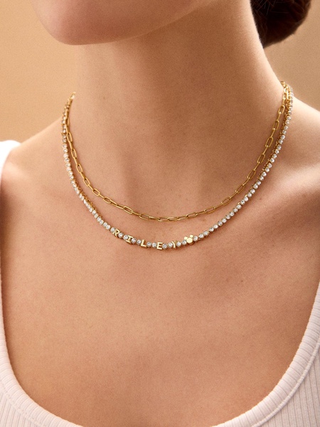 Disney Mickey Mouse Custom Bezel Tennis Necklace