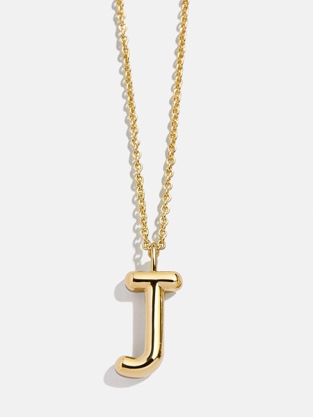 Classic Custom 18K Gold Initial Necklace