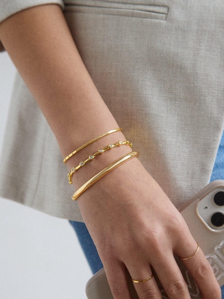 Eve 18K Gold Tennis Bracelet
