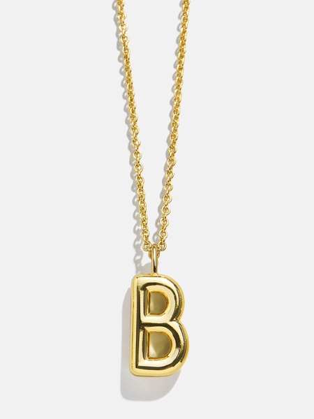 Classic Custom Gold Initial Necklace