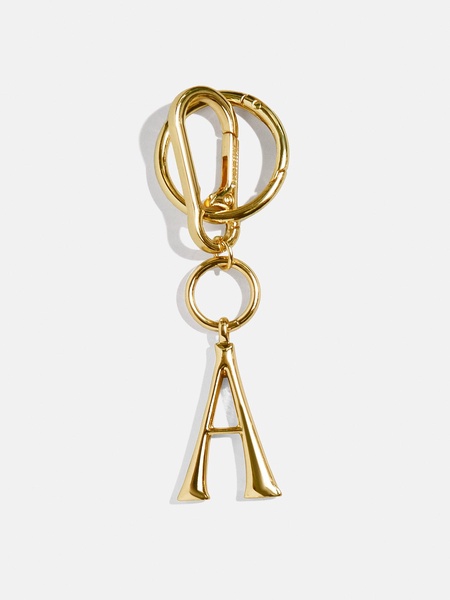 Initial Enamel Bag Charm