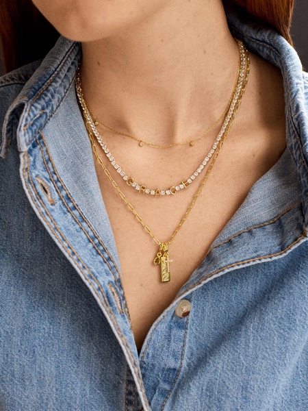 Custom Bennett Tennis Necklace