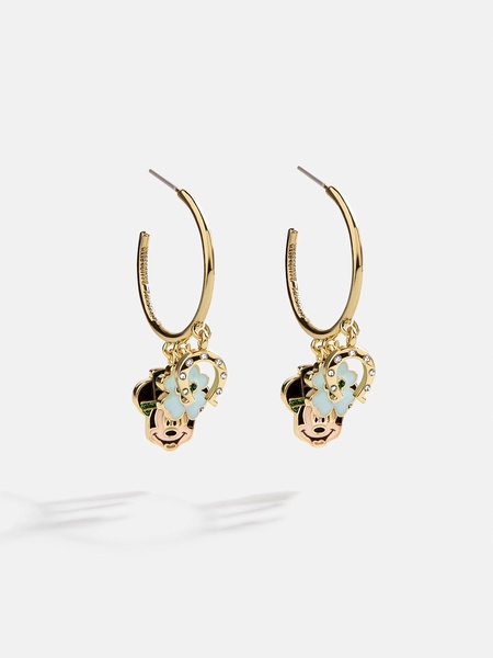 Disney Mickey Mouse Lucky Charms Hoop Earrings