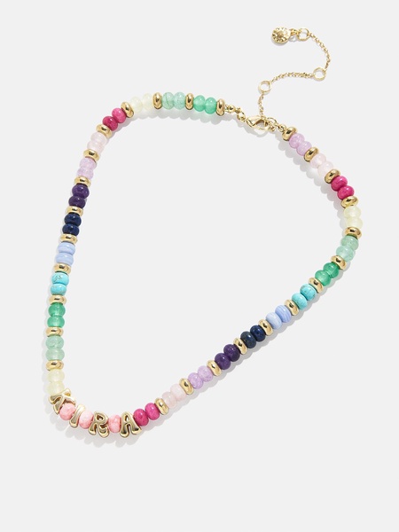 Custom Semi-Precious Bubble Necklace