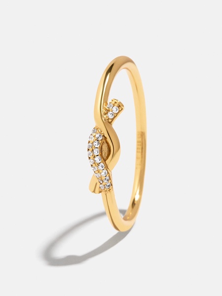 18K Gold Kara Ring