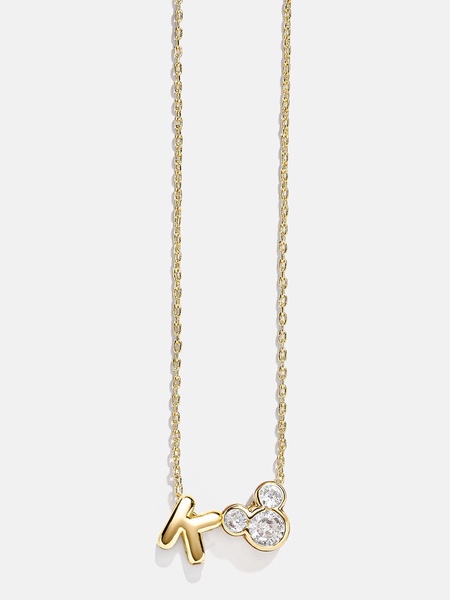 Disney Mickey Mouse Initial Necklace