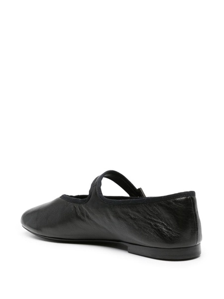 Boheme Leather Mary Jane Flats