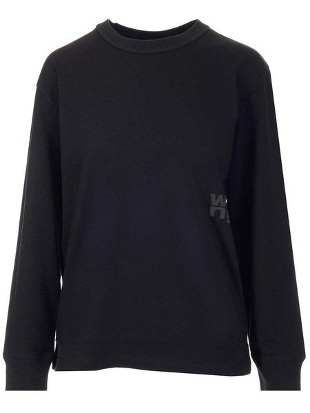 T By Alexander Wang Embossed Logo T-Shirt