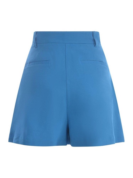 Shorts Pinko 'sorridente' In Linen Blend