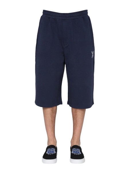 Kenzo Cotton Sweatshirt Shorts