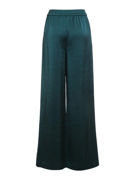 Satin effect trousers