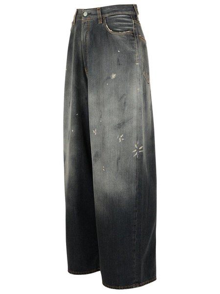 'trafalgar' Black Cotton Jeans
