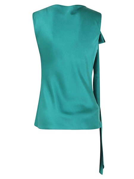 Bow-detailed Sleeveless Top