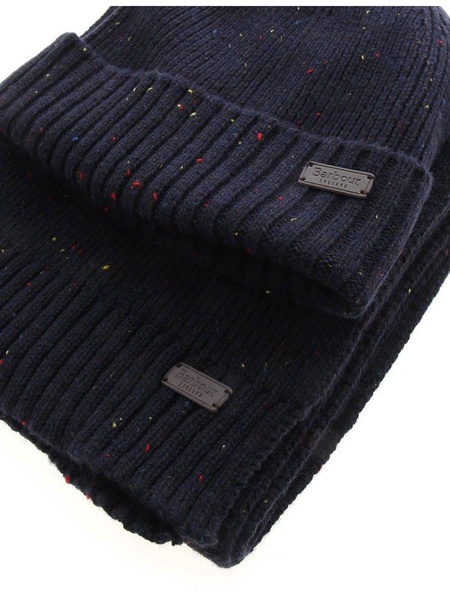 Carlton Beanie & Scarf Set Barbour