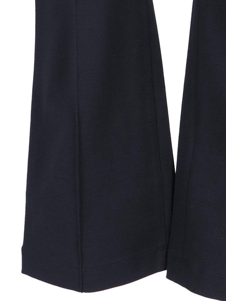 Grazia Logo Waistband Straight-leg Trousers
