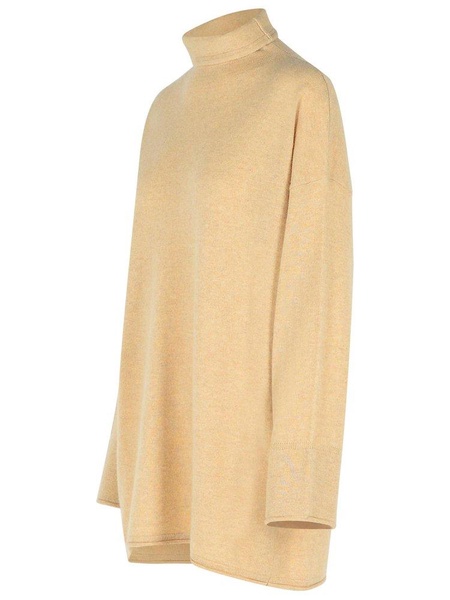 'oder' Beige Cashmere Turtleneck Sweater