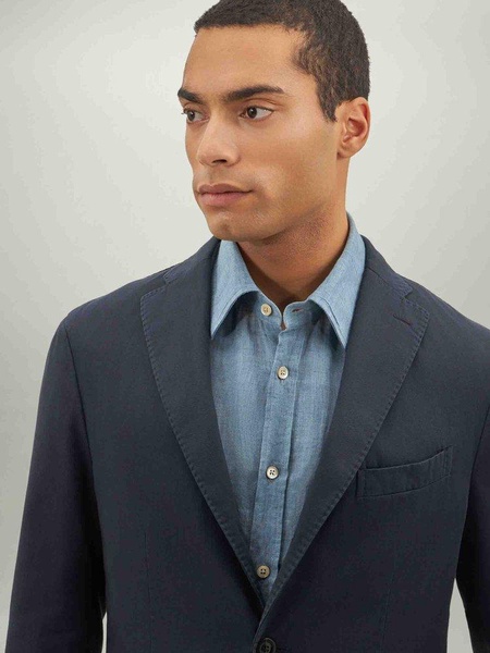 Boglioli Straight Cotton Blazer