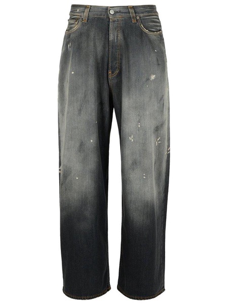 'trafalgar' Black Cotton Jeans