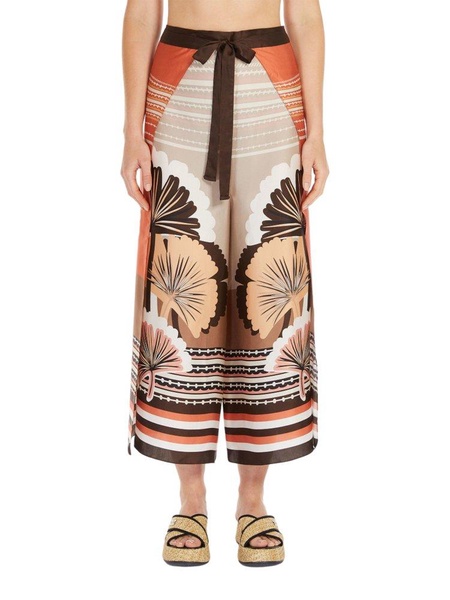 Max Mara Blasone Multicolor Pareo Trousers