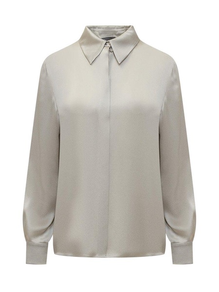 Alberta Ferretti Satin Shirt
