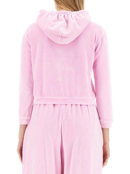 T By Alexander Wang Velour Sweatshirt