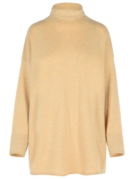 'oder' Beige Cashmere Turtleneck Sweater