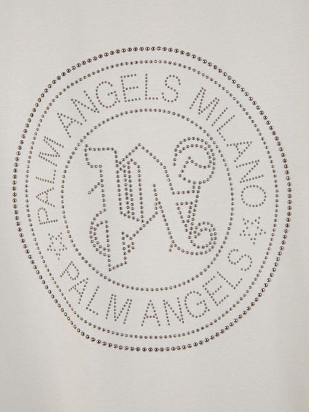 Palm Angels Printed Cotton T-Shirt