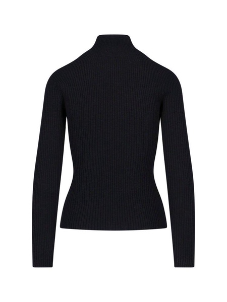 Ribbed Turtleneck Sweater