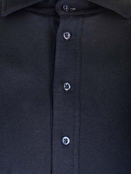 Silk And Cotton Polo Shirt