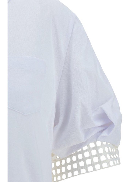 Saca Layered Crewneck T-shirt