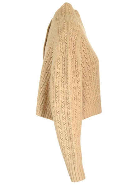 Hodeida High Neck Cropped Cardigan