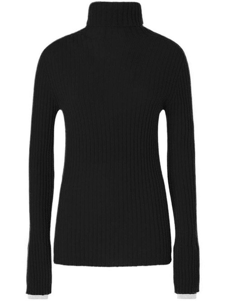 Kanaani Roll Neck Ribbed Jumper