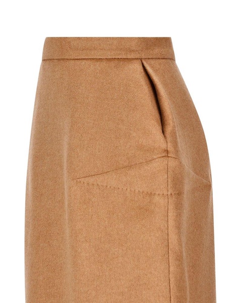 High Waist Zip Detailed Skirt