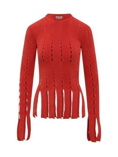 Cut Out Knitted T-shirt
