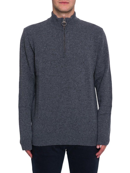 High-neck Knitted Jumper