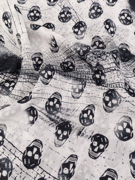 Alexander Mcqueen Men Alexander Mcqueen Multicolor Scarves