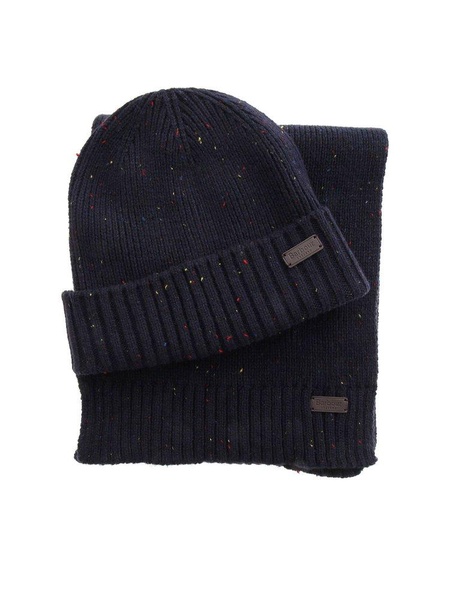 Carlton Beanie & Scarf Set Barbour